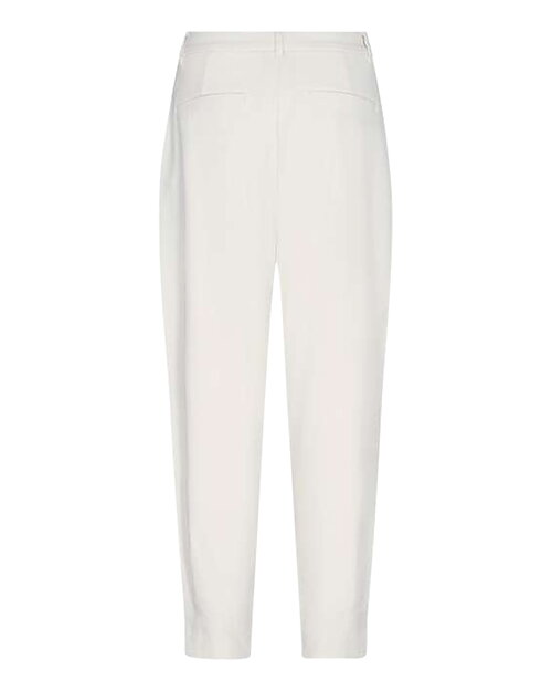 Byxa Tailor dressad hög midja offwhite - 3