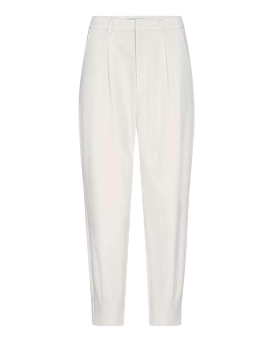 Byxa Tailor dressad hög midja offwhite - 2