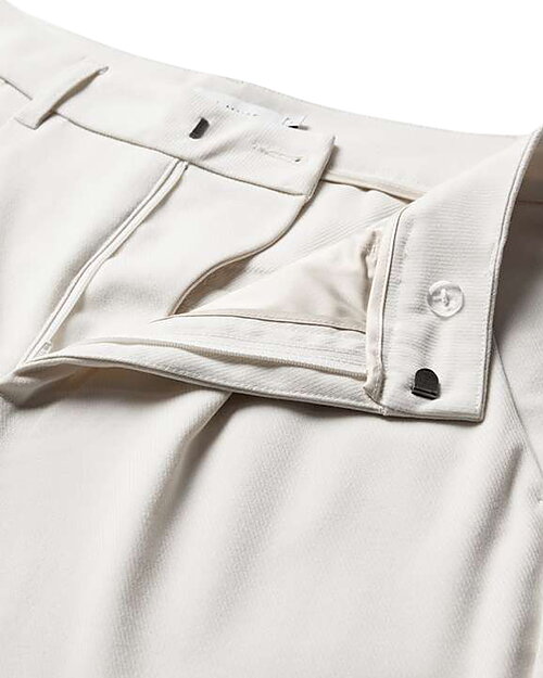 Byxa Tailor dressad hög midja offwhite - 4