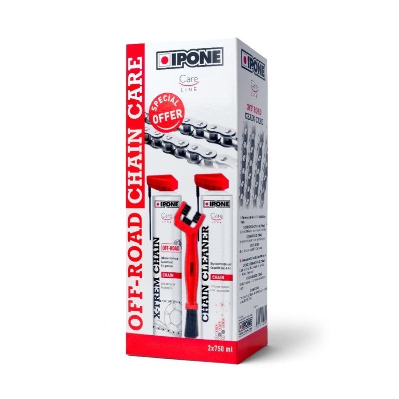 IPONE Road Chain Pack Kedjevårdspaket OFFROAD