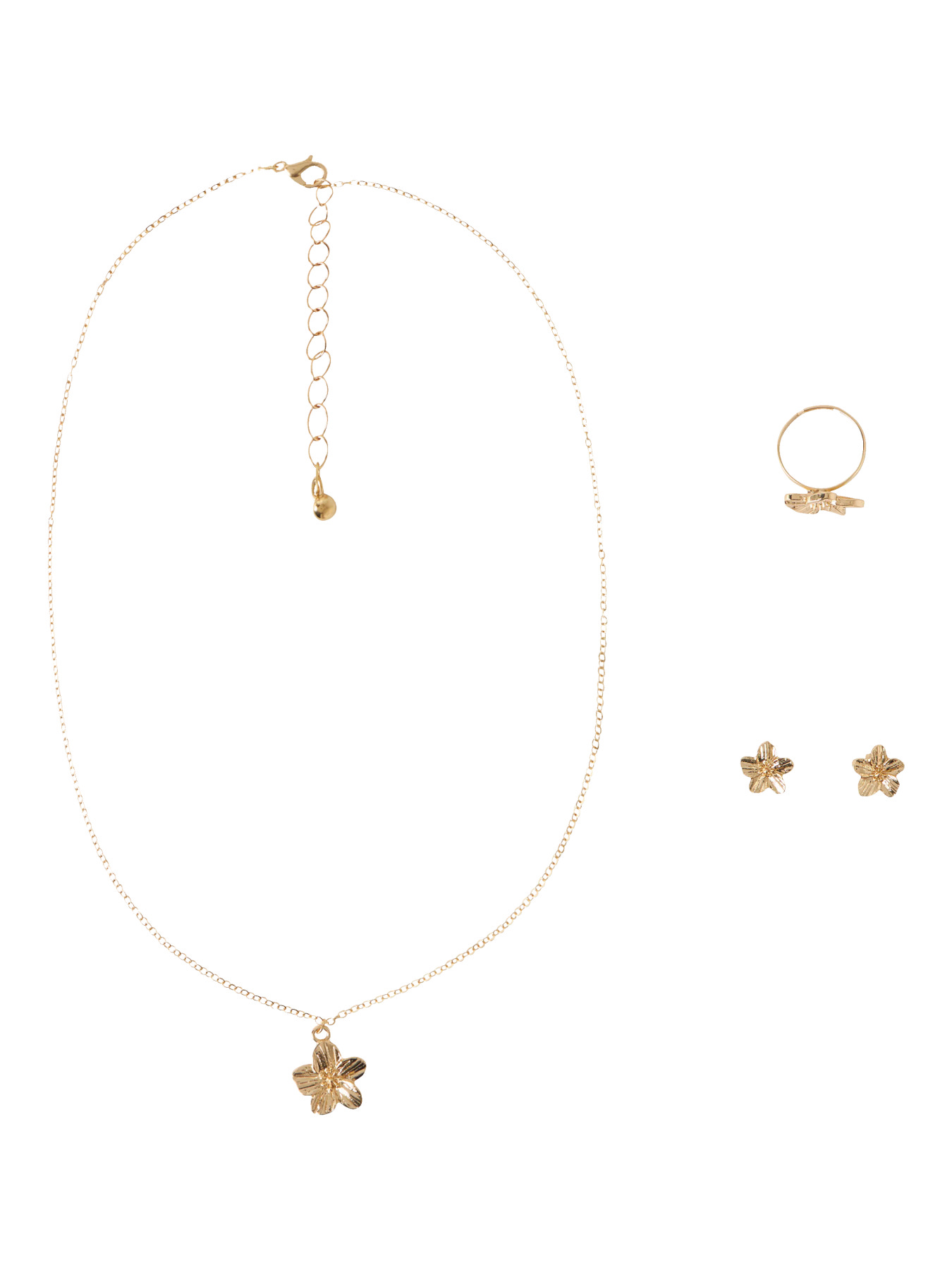 NLFHIBI MINI JEWELLERY SET Gold Colour