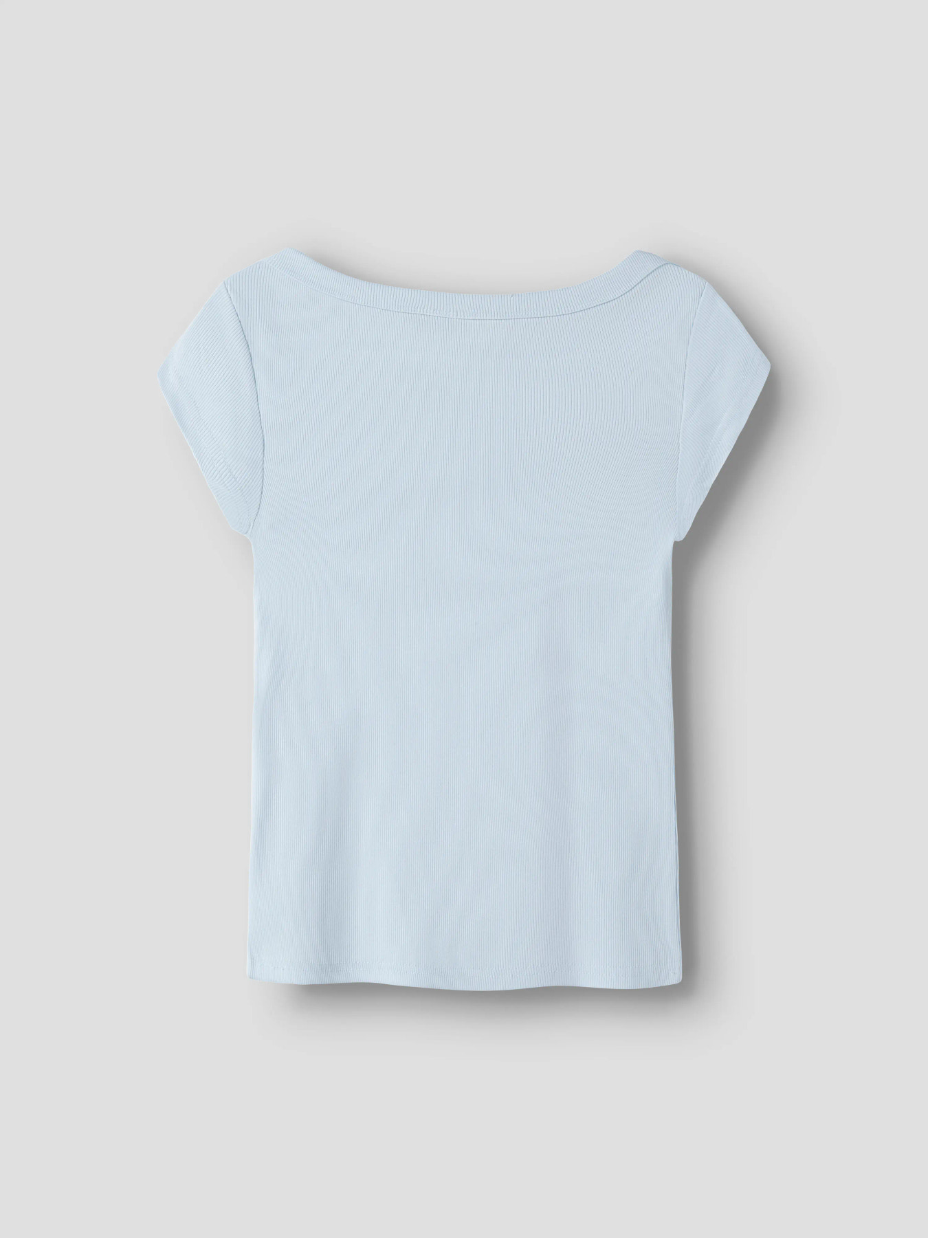NLFKANA SS SHORT BOATNECK TOP Ice Water - 3