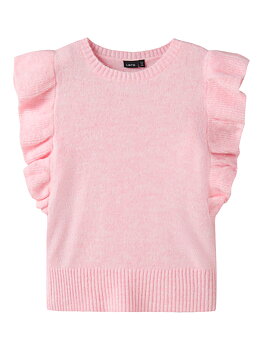 NLFLODET KNIT VEST Crystal Pink