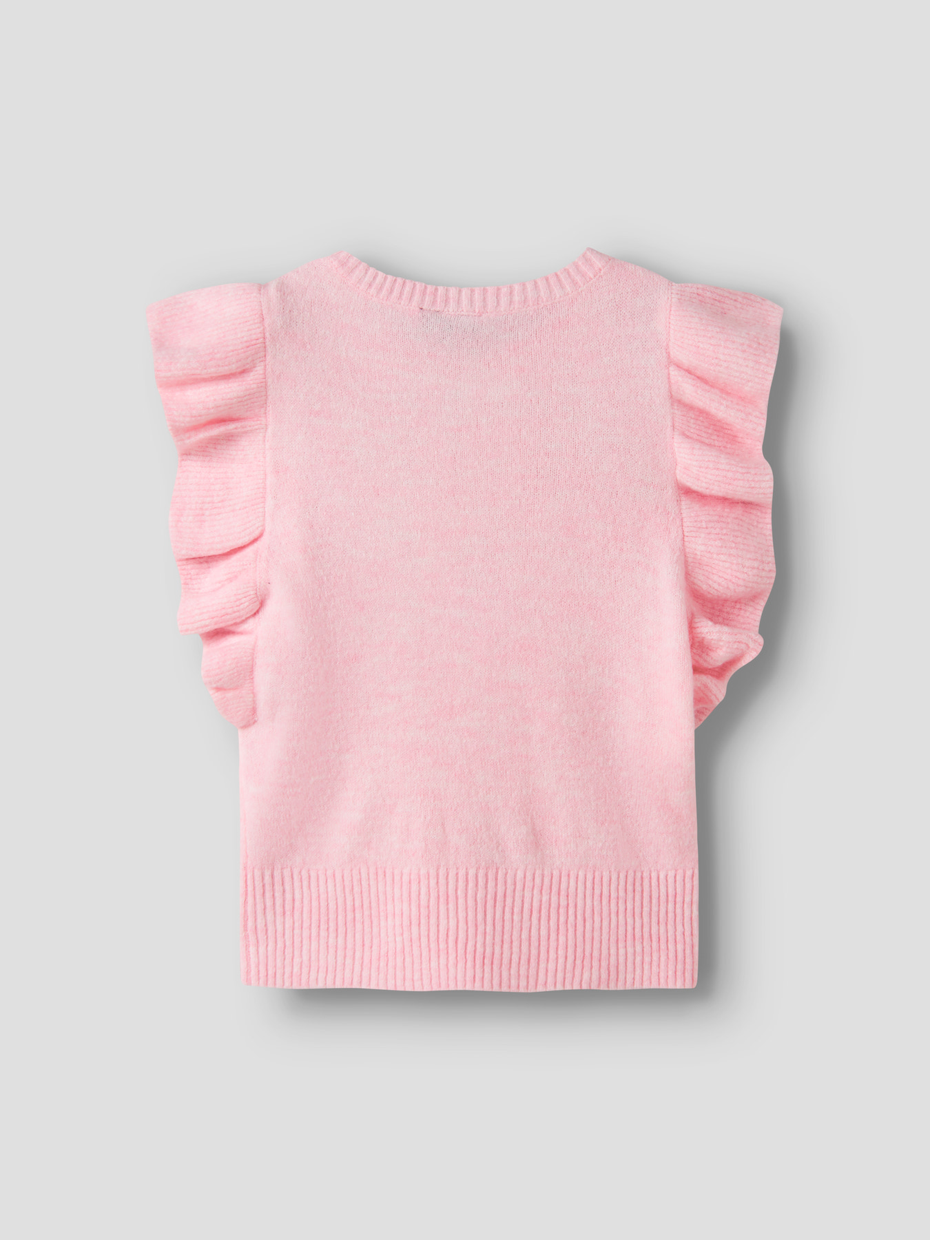 NLFLODET KNIT VEST Crystal Pink - 3