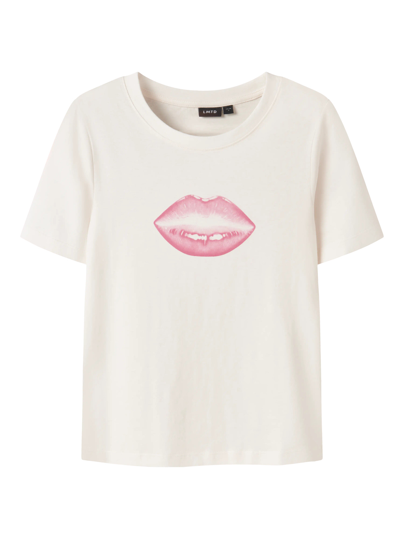 NLFHIPS SS SHORT S TOP White Alyssum W PINK A BOO