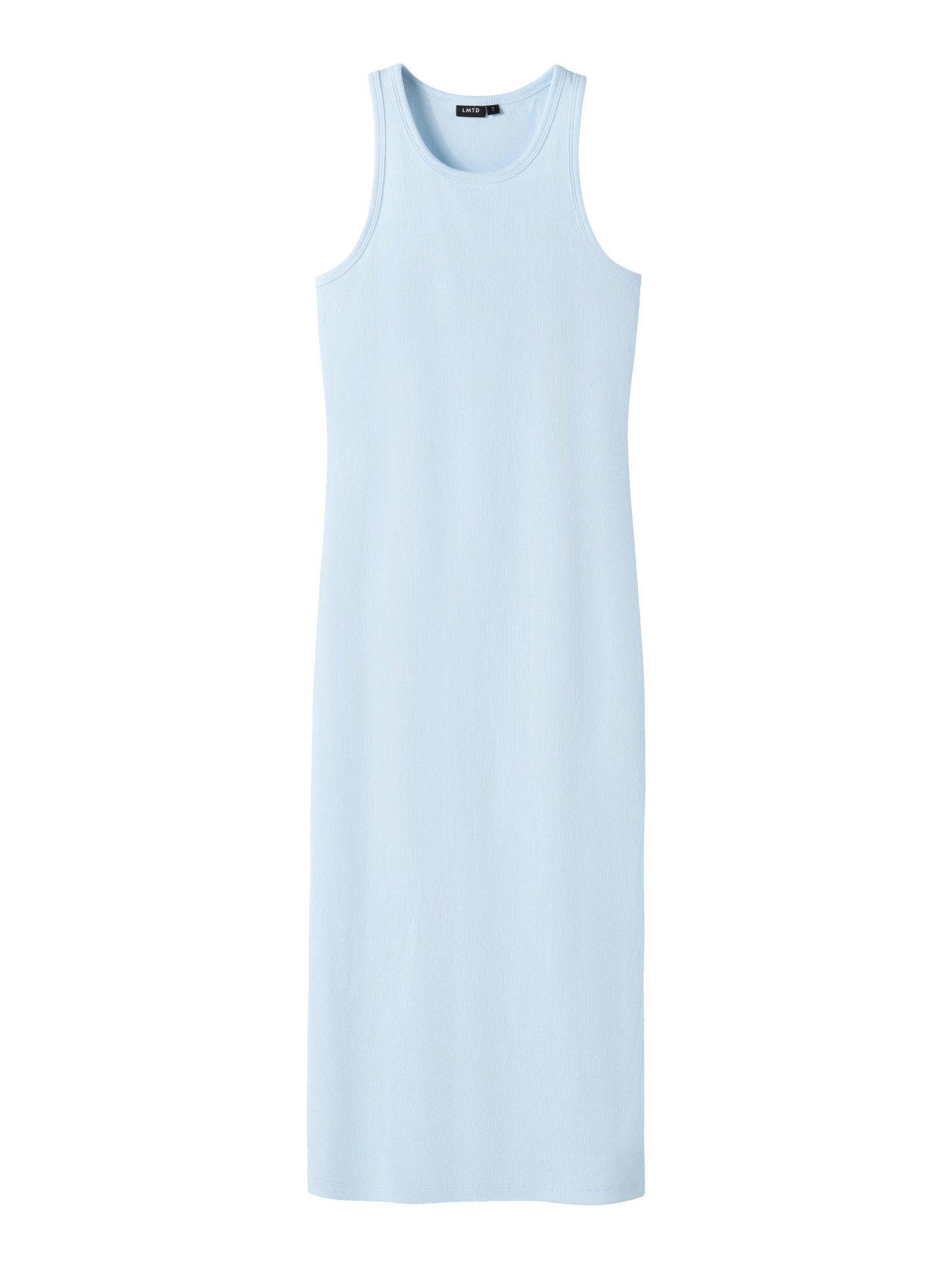NLFHINAJA SL LONG SOLID TANK DRESS Ice Water