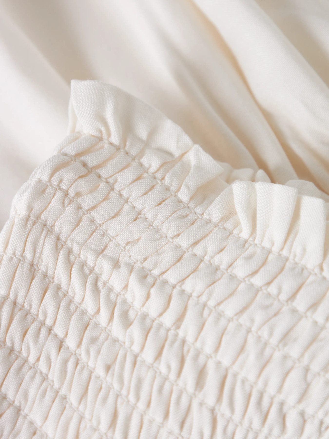 NLFSANDYY SOLID SHORT SKIRT White Alyssum - 4
