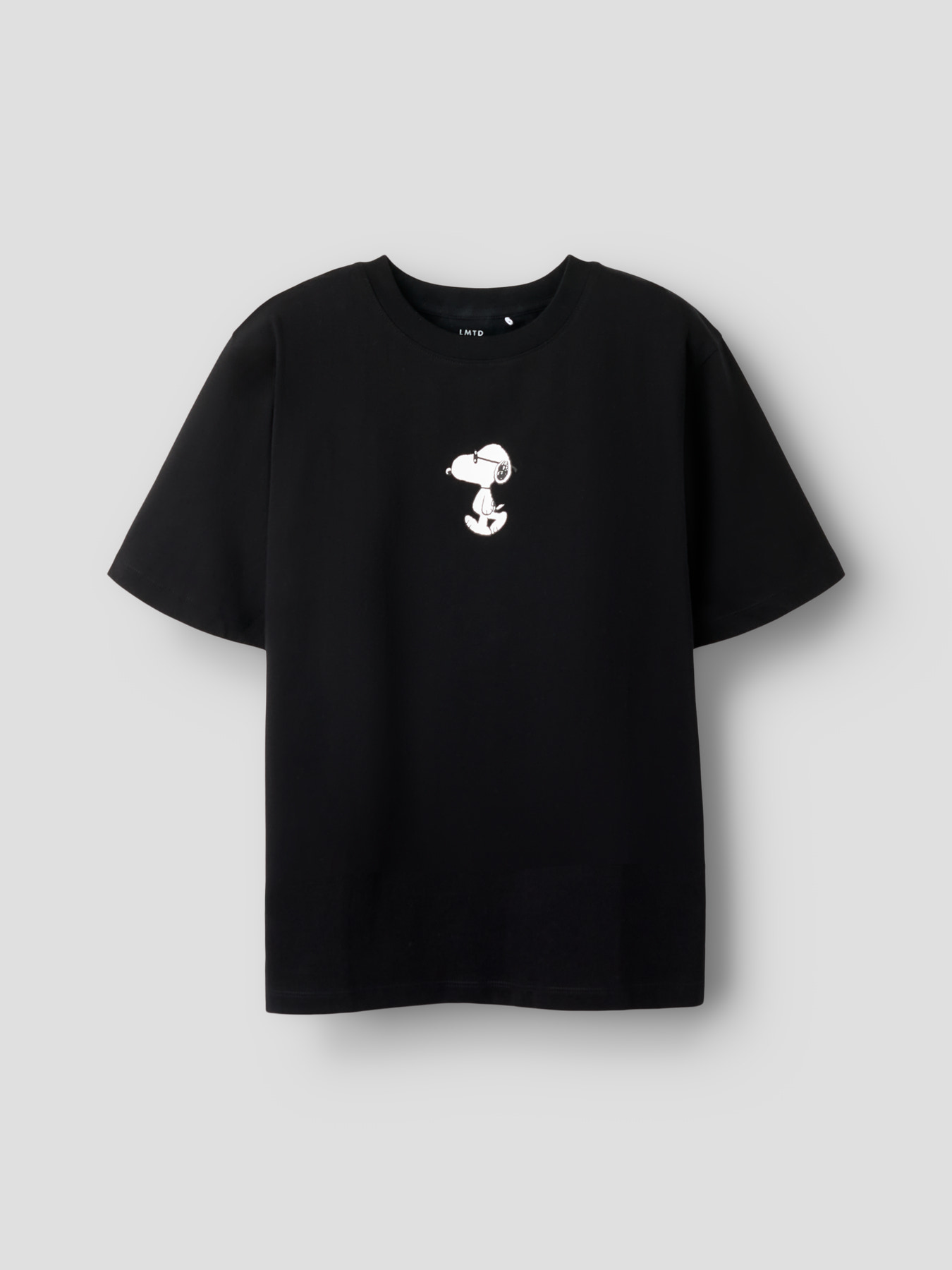 NLNAFFY SNOOPY SS L TOP BOX SKY Black - 2