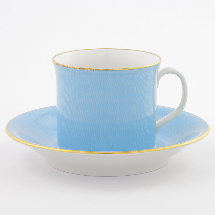 Signe Persson-Melin (Primeur 1978) Blue Classic Coffee Cup with Golden Border 9 cm  [Sample Images]