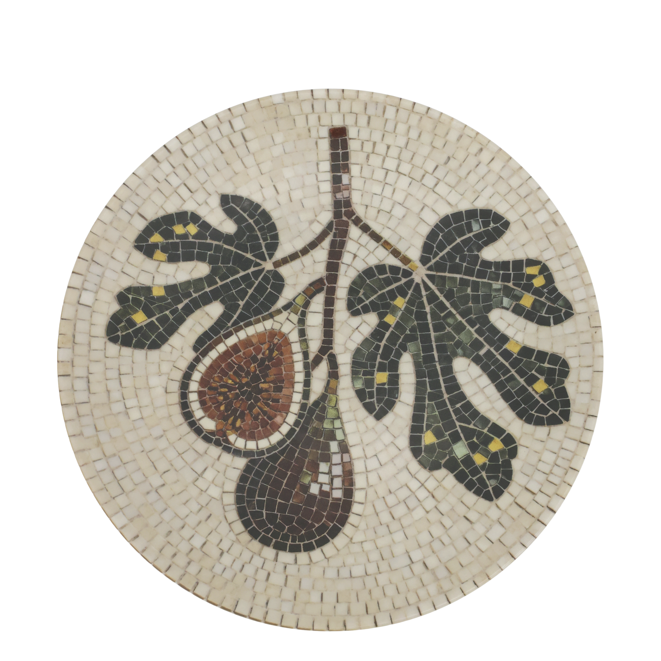 FAT MOSAIK - FIKON/CREME/OLIVGRÖN
