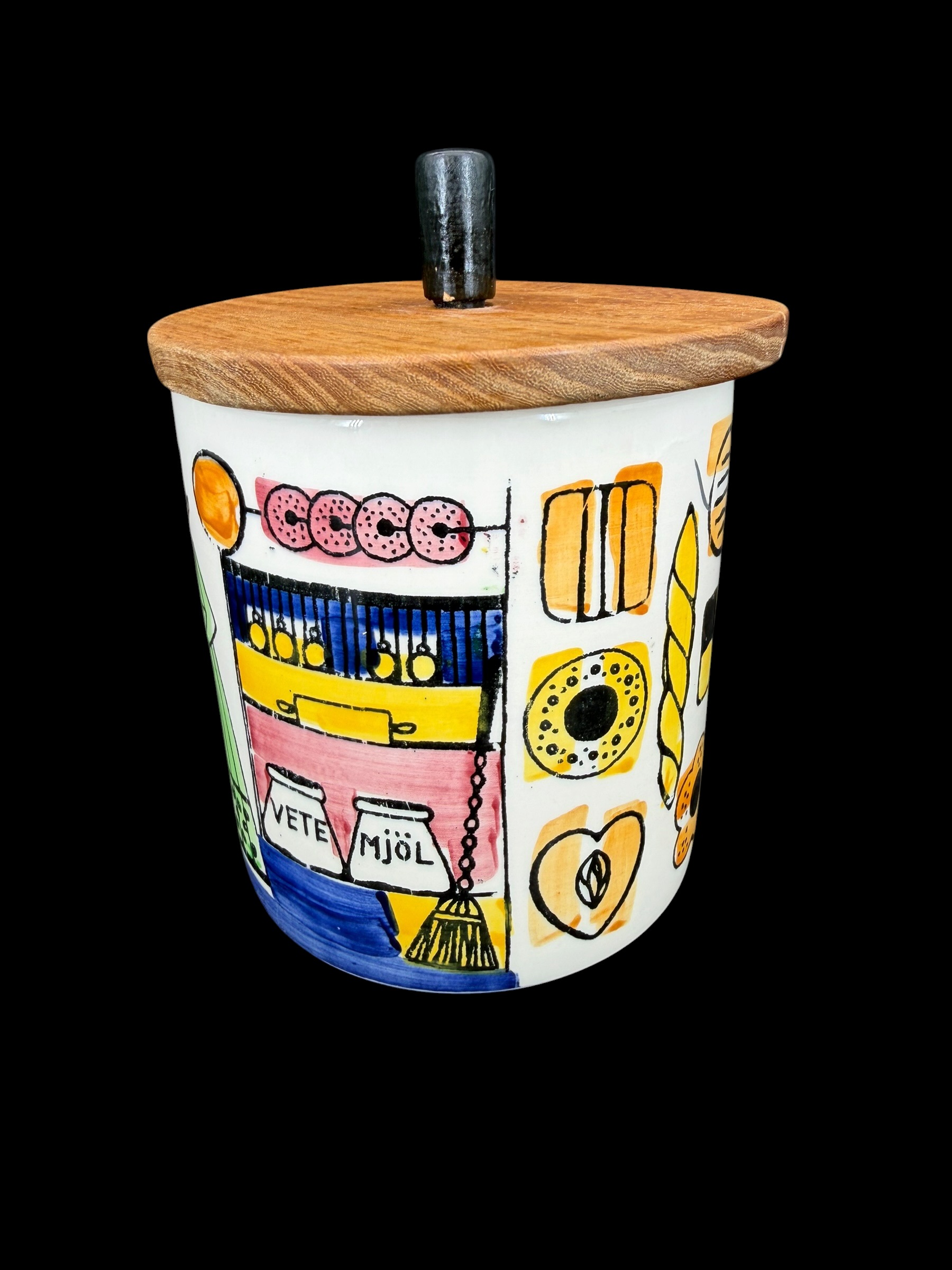 JIE、Gantofta、Anita Nylund、シリーズ「berry little town」より「Beda's bakery」、蓋付きジャー - 3