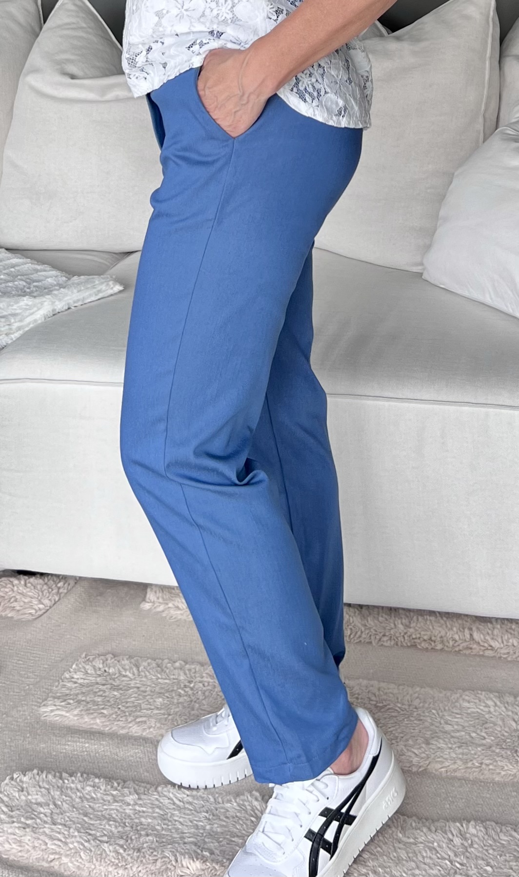 Marta Stretchbyxa Kendra Ljus Denim - 2