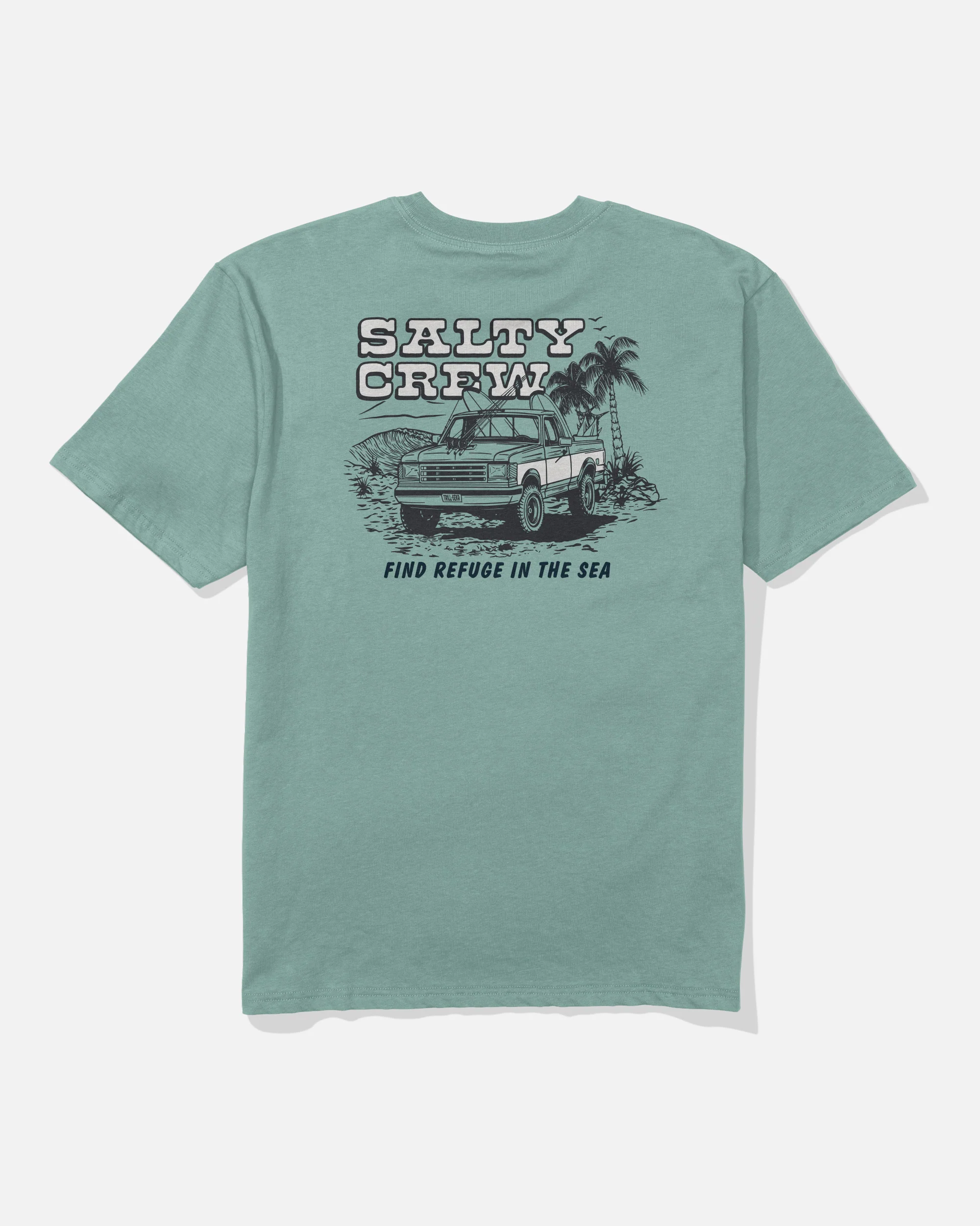 Salty Crew t-shirt Truck stop classic mackerel - 2