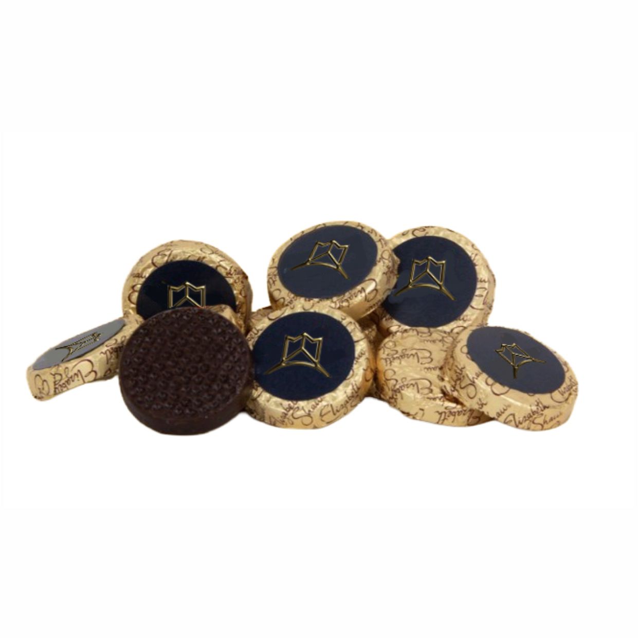 MAMA Choklad crisp Mörk choklad/mint Guld 300st/förp