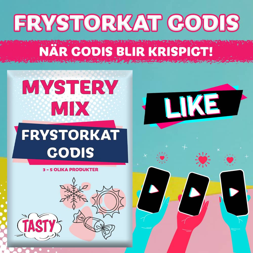 Mystery Mix Frystorkat Godis - 2