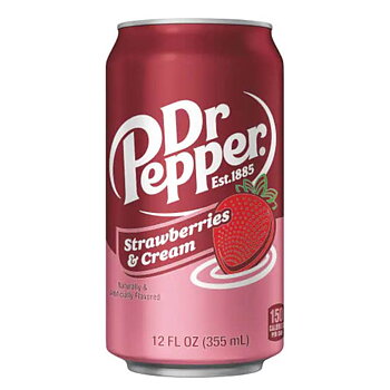 Dr Pepper Strawberries & Cream 355ml