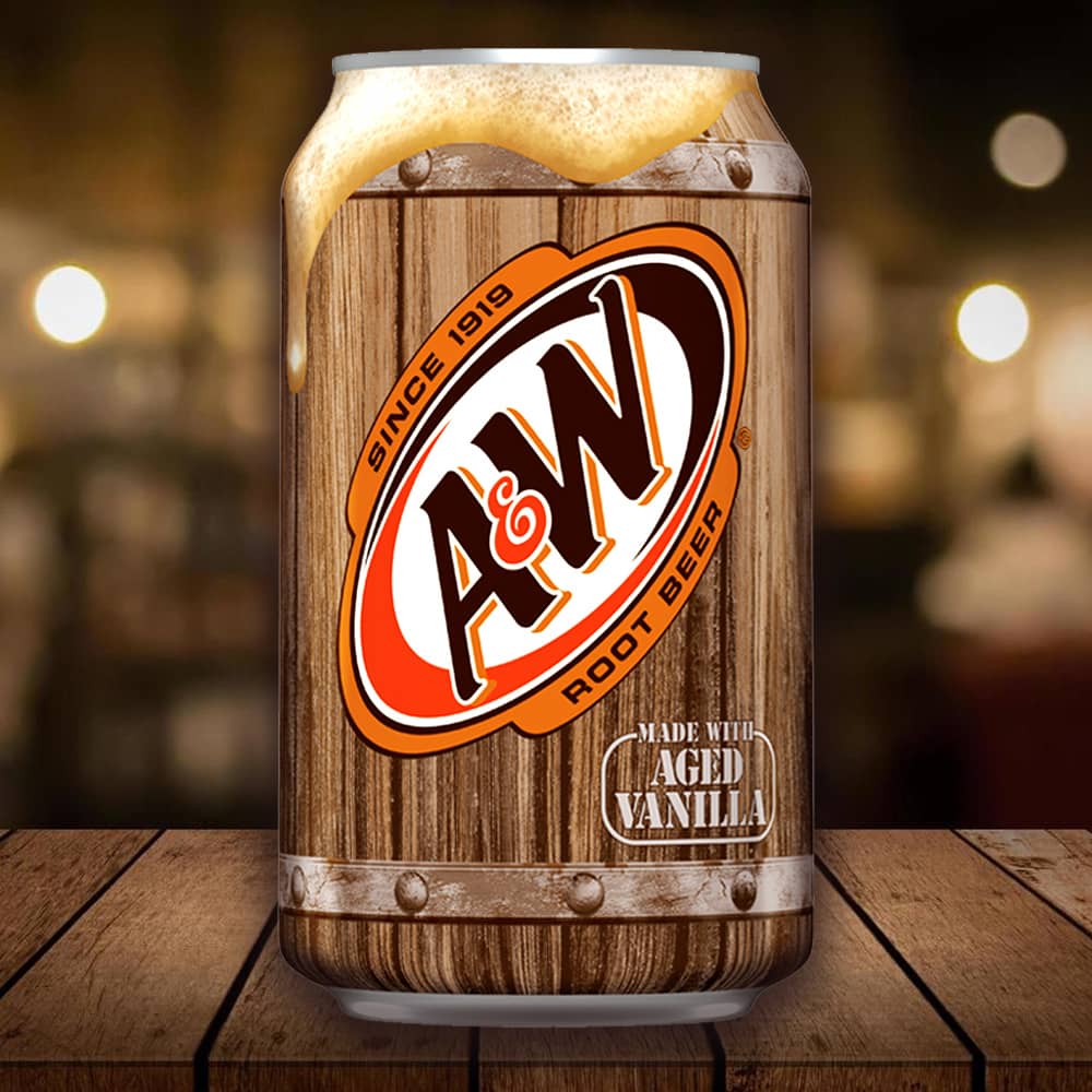 A&W Root Beer 355ml - 2
