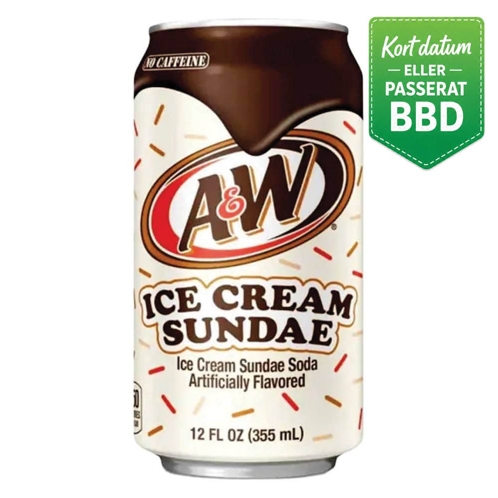 A&W Ice Cream Sundae 355ml