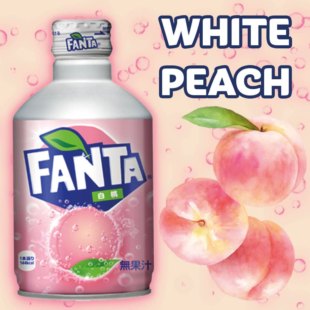 Fanta White Peach Japan 300ml - 2