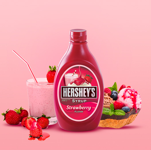 Hershey's Strawberry Syrup 680g 12-pack - 2