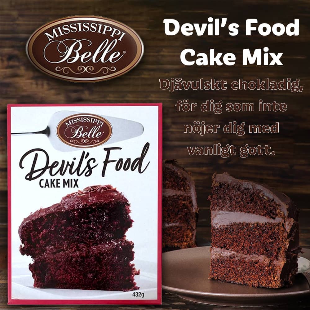 Mississippi Belle Devils Food Cake Mix 430g - 2