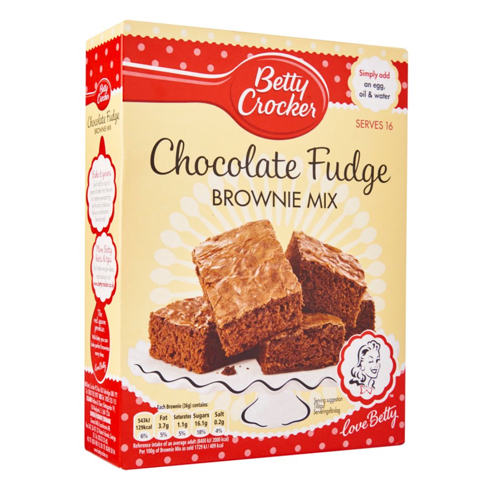Betty Crocker Chocolate Fudge Brownie Mix 415g