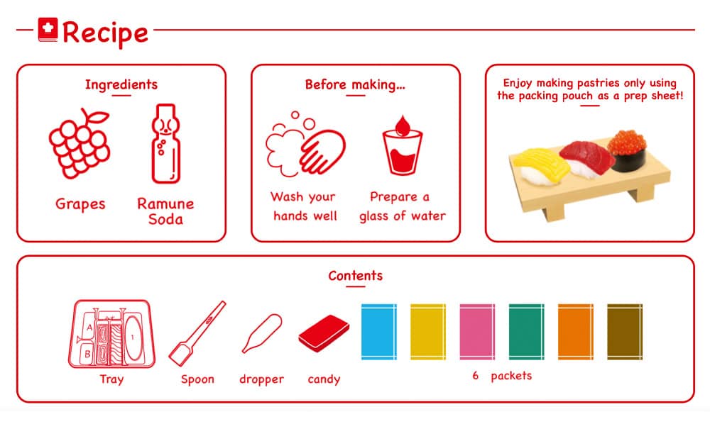 DIY Kracie Sushi Kit 10st - 7