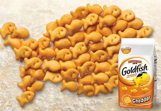 Pepperidge Farm Goldfish Crackers Cheddar 187g - 6