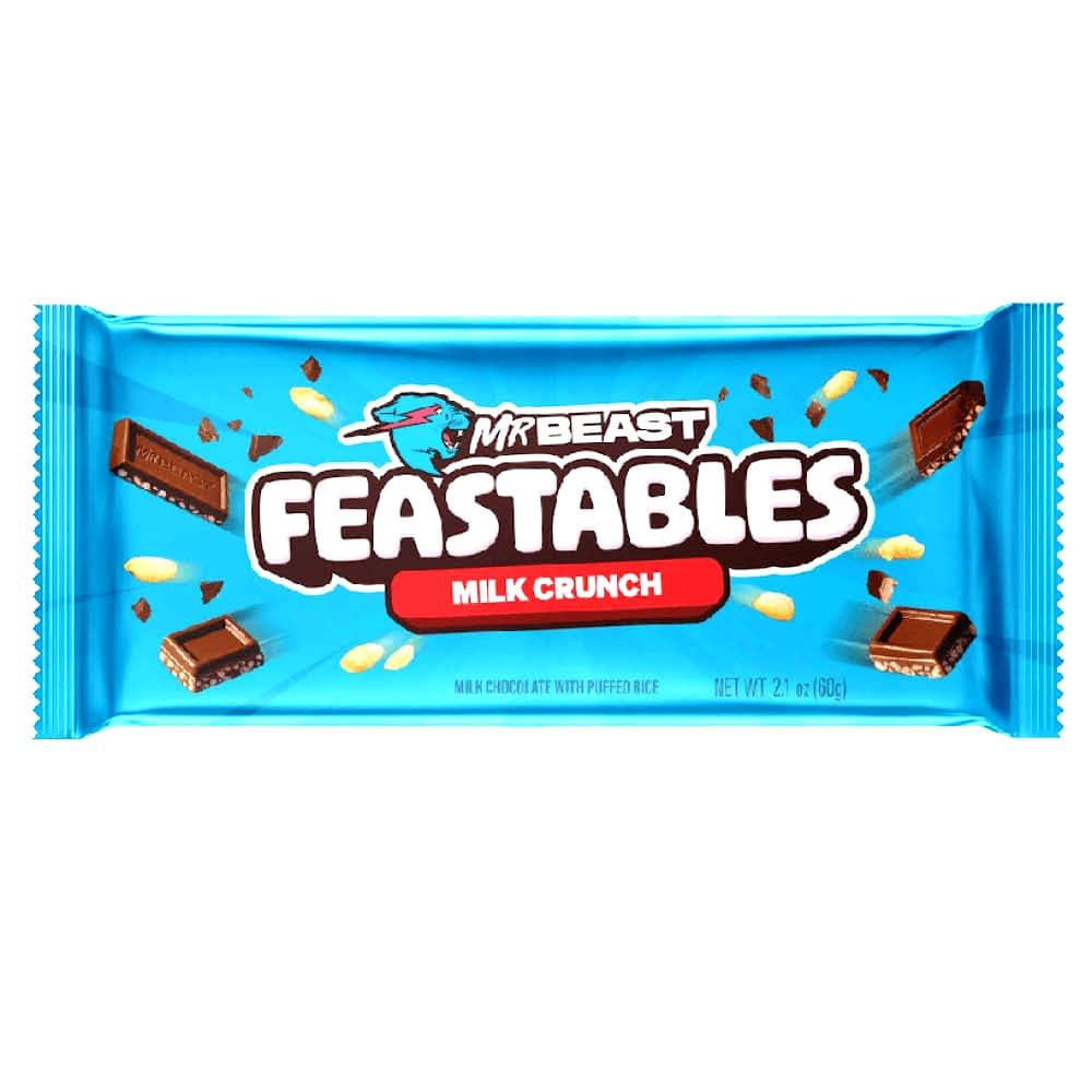 Mr Beast Feastables Milk Crunch 60g