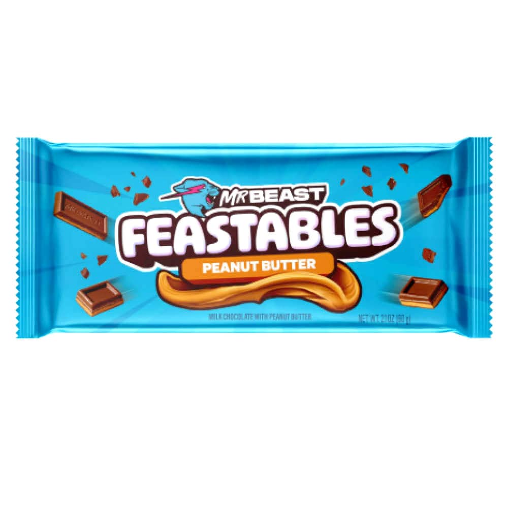 Mr Beast Feastables Peanut Butter 60g