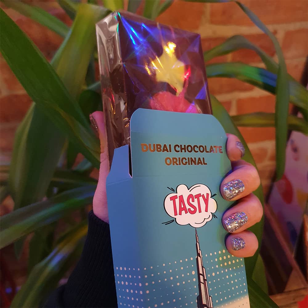 Tasty Dubai Chocolate 10-pack Pistage 200g - 6