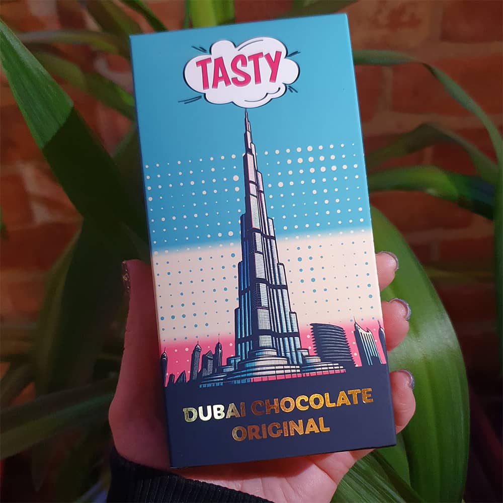 Tasty Dubai Chocolate 10-pack Pistage 200g - 5