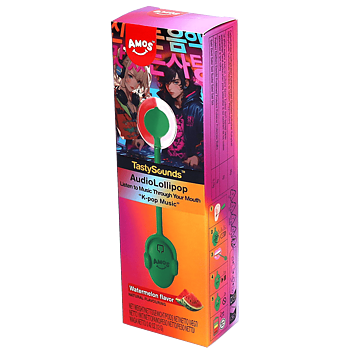 TastySounds Watermelon Audio Lollipop K-Pop 12g