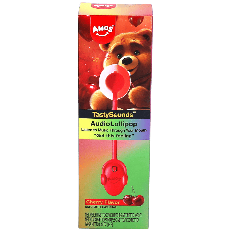 TastySounds Cherry Audio Lollipop Get the Feeling 12g - 2