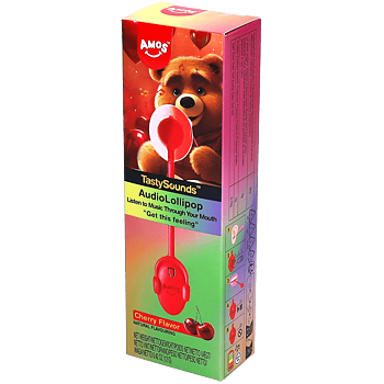 TastySounds Cherry Audio Lollipop Get the Feeling 12g