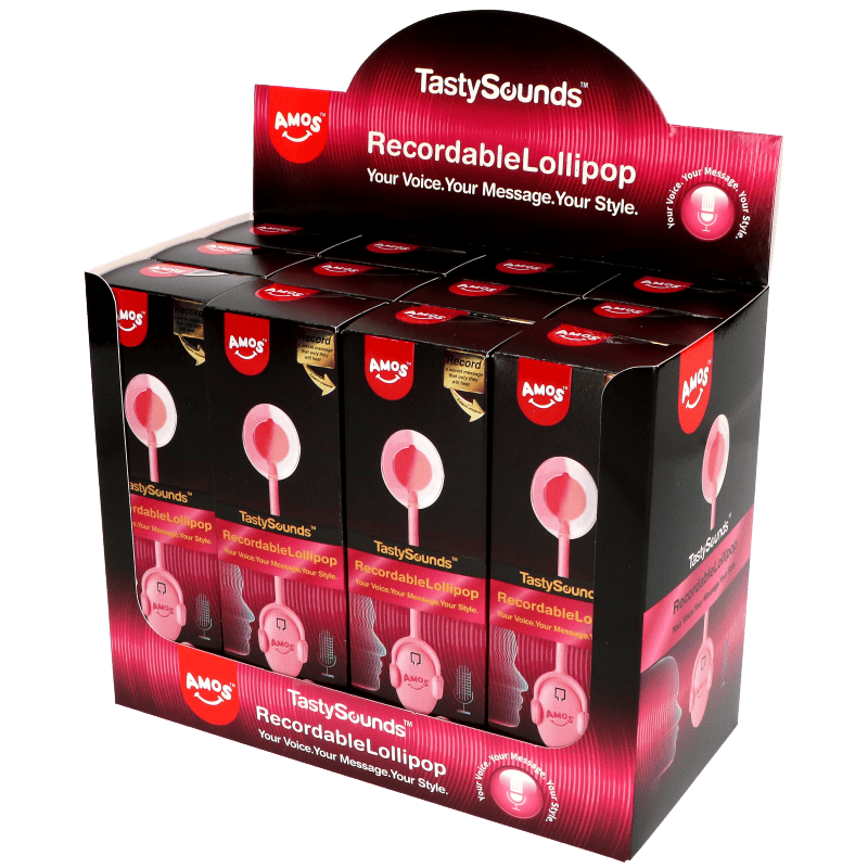 TastySounds Peach Audio Lollipop Recordable 16g - 2