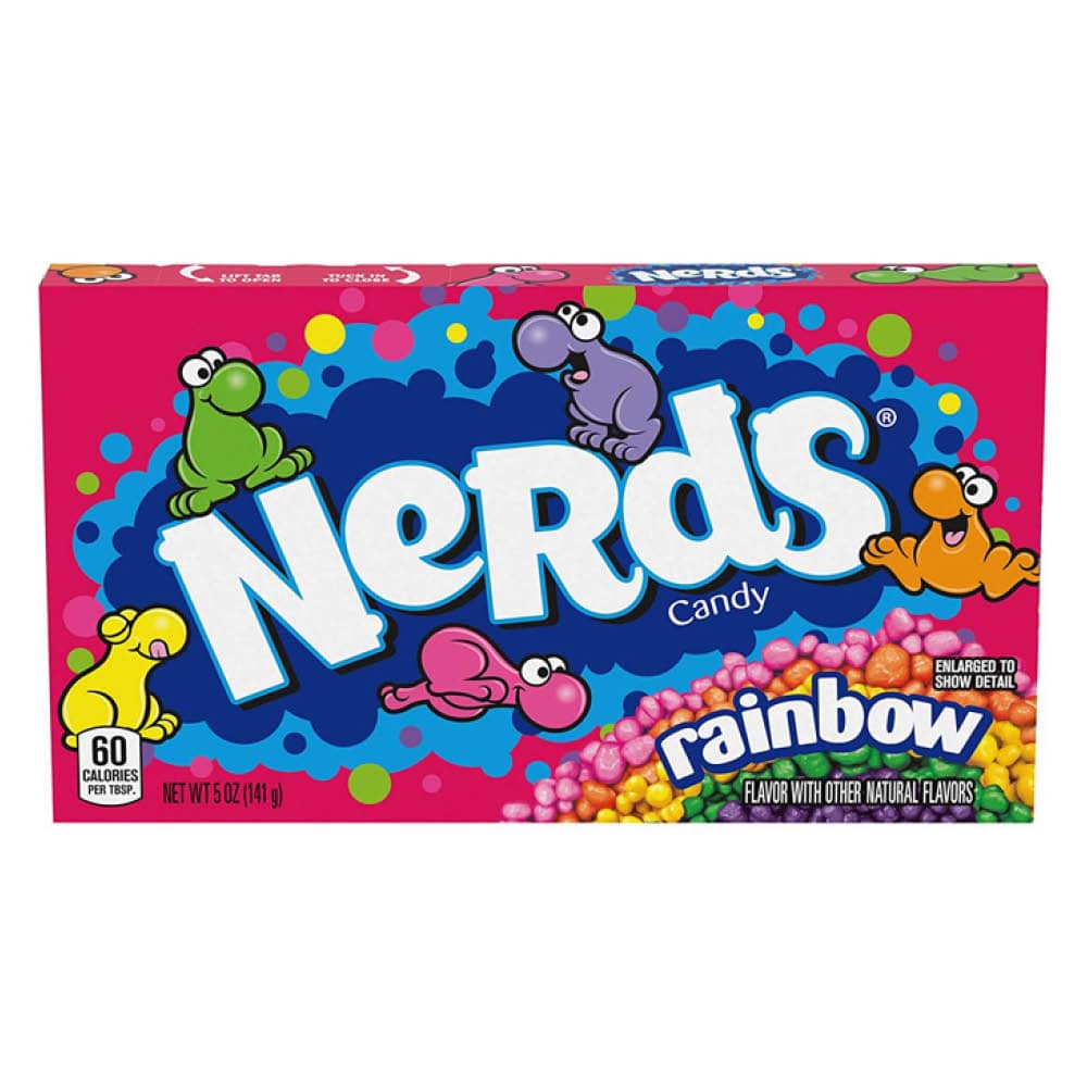 Nerds Rainbow 141g Teaterbox