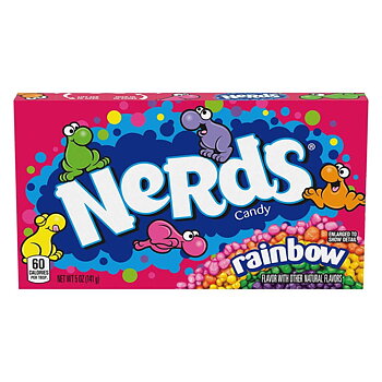 Nerds Rainbow 141g Teaterbox