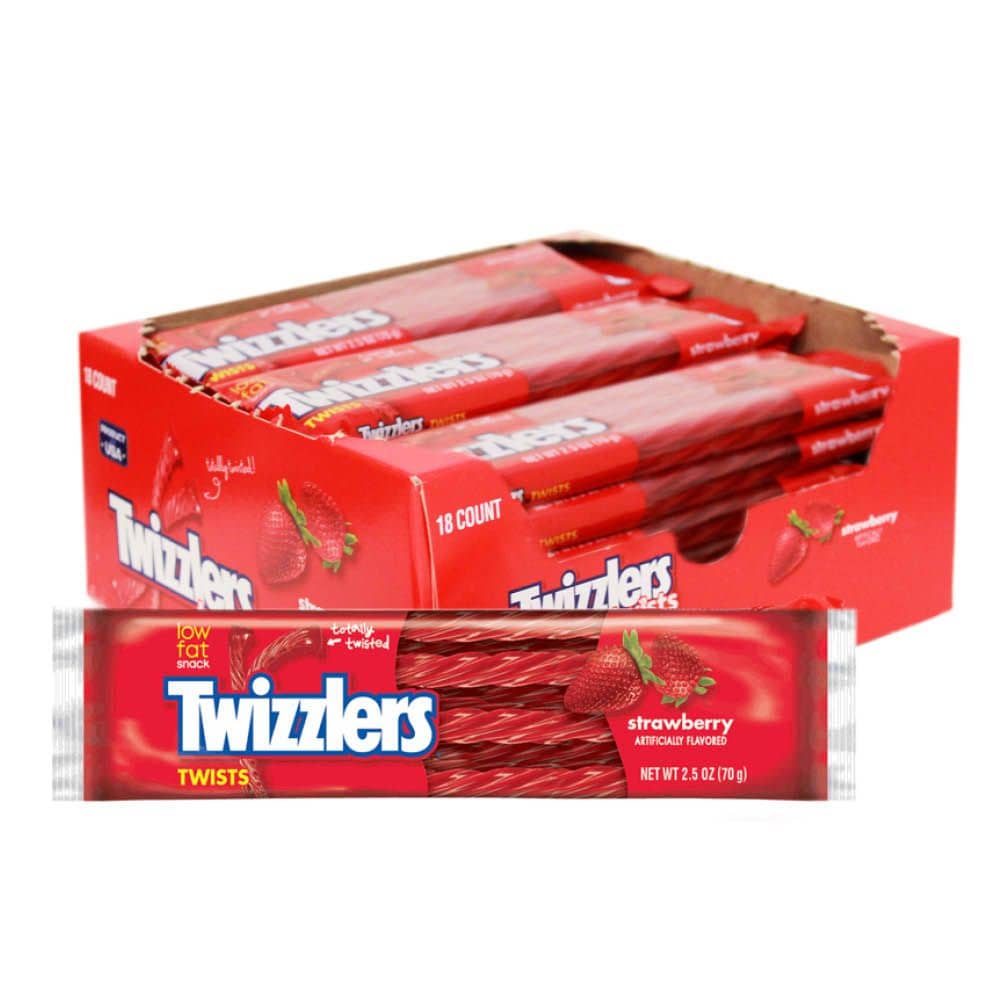 Twizzlers Strawberry Twist 70g (Box of 18) - 2