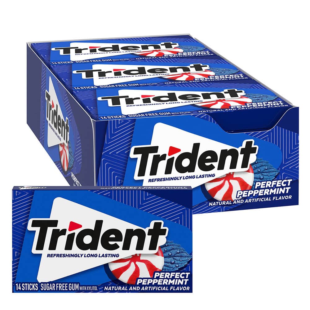 Trident Perfect Peppermint Sockerfri 14 sticks - 2