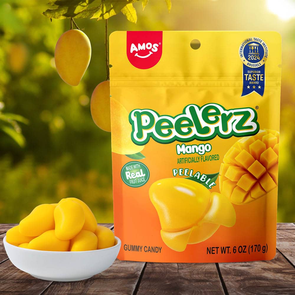 Amos Peelerz Gummy Mango 65g - 3