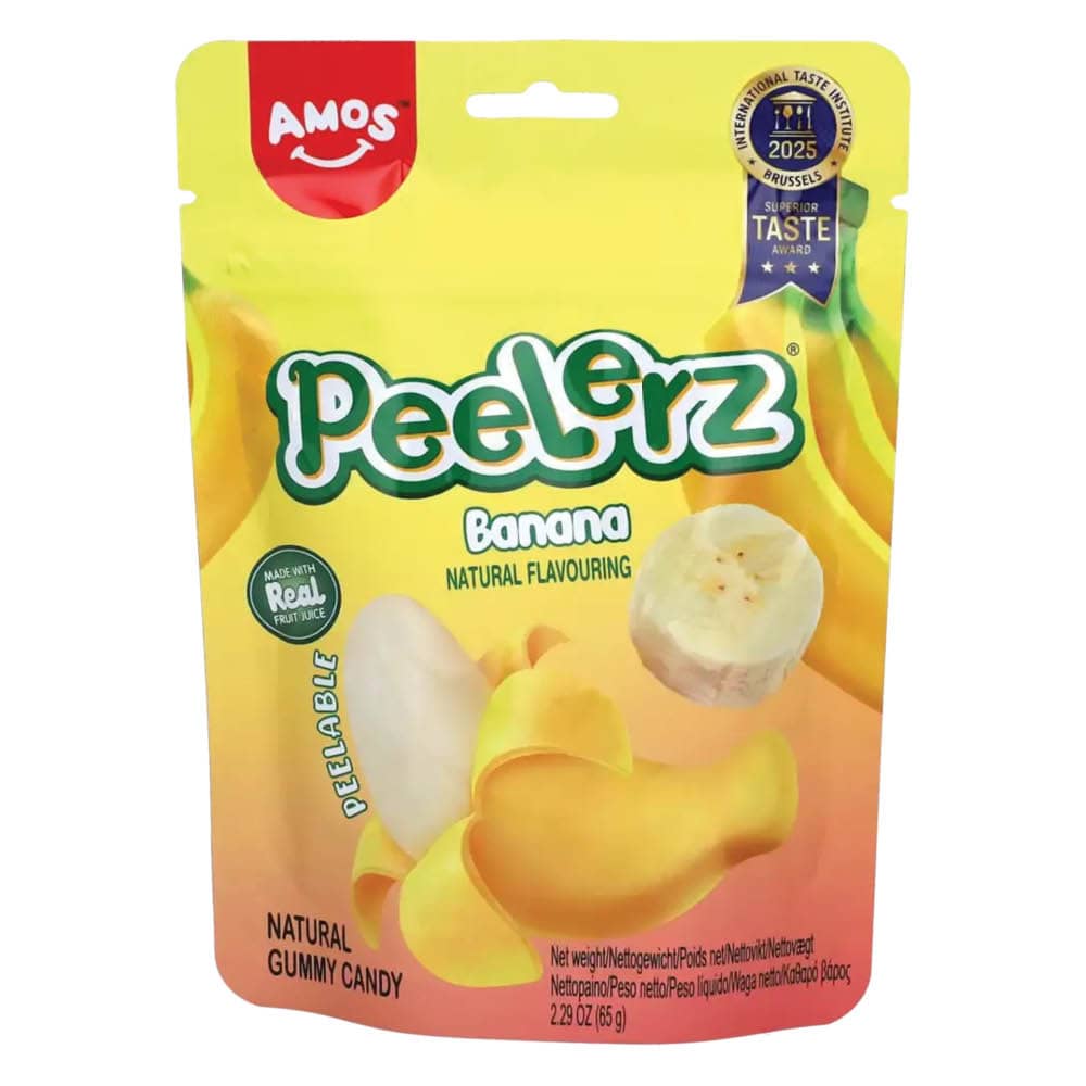 Amos Peelerz Gummy Banana 65g