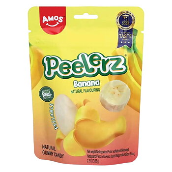 Amos Peelerz Gummy Banana 65g