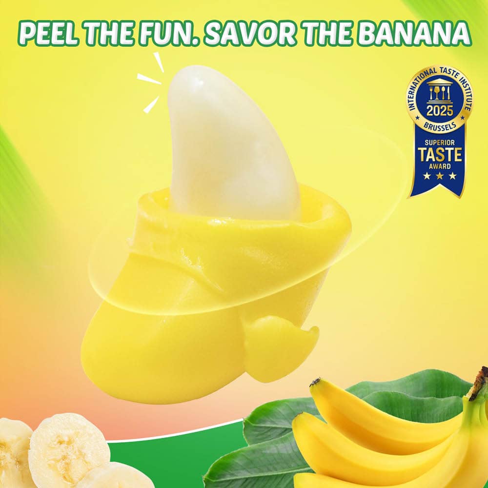 Amos Peelerz Gummy Banana 65g - 5