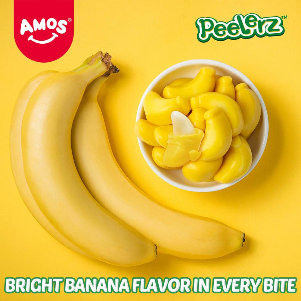 Amos Peelerz Gummy Banana 65g - 3