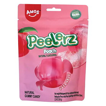 Amos Peelerz Gummy Raspberry 65g