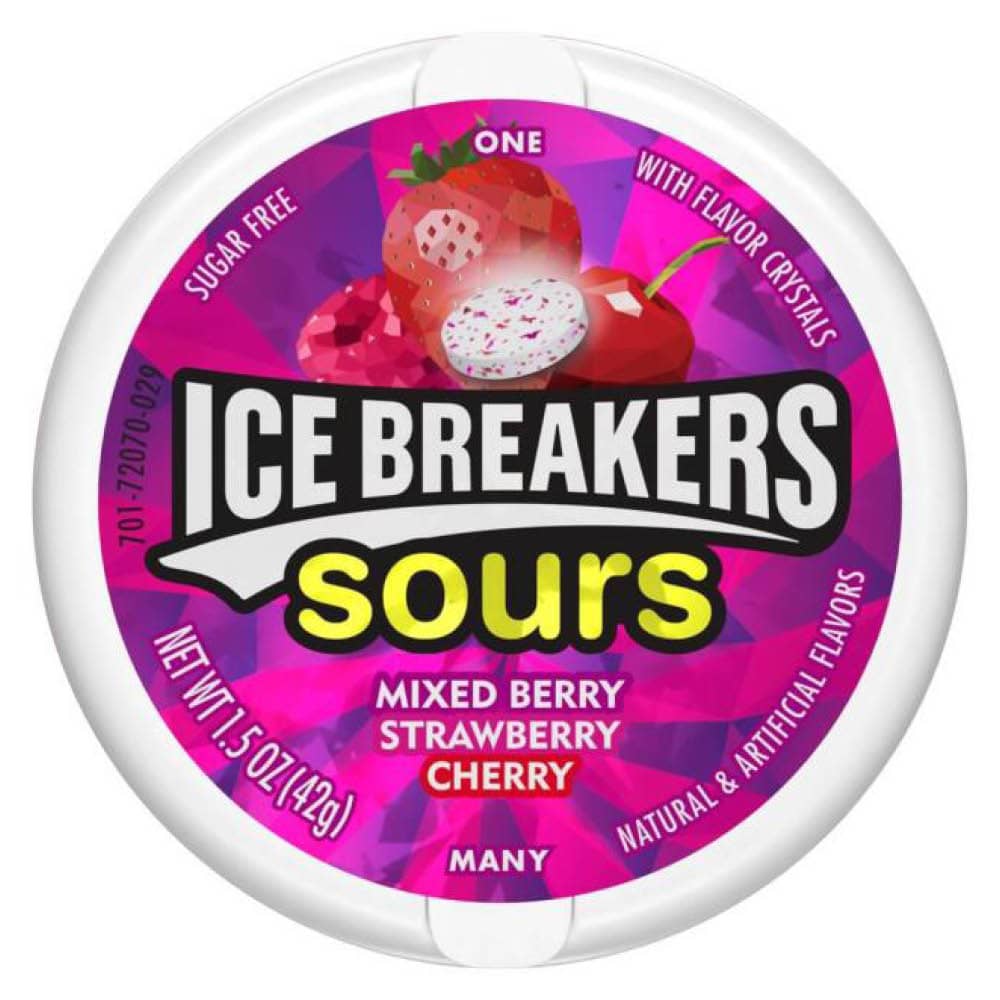 Ice Breakers Sours Mixed Berry 42g