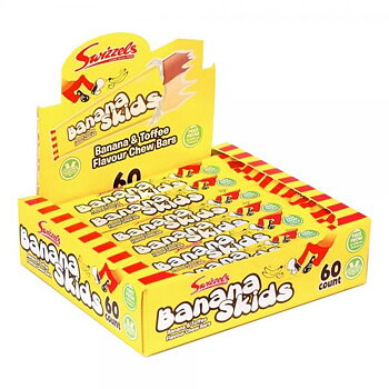 Banana Skids Hel låda 60-pack 1080g
