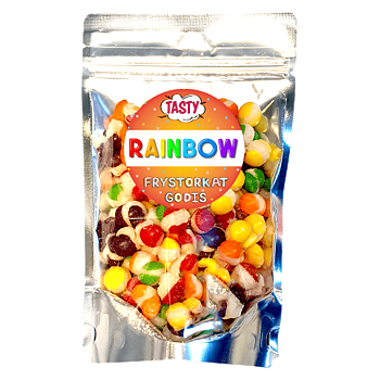 Frystorkat Godis Skittles Rainbow XL 160g