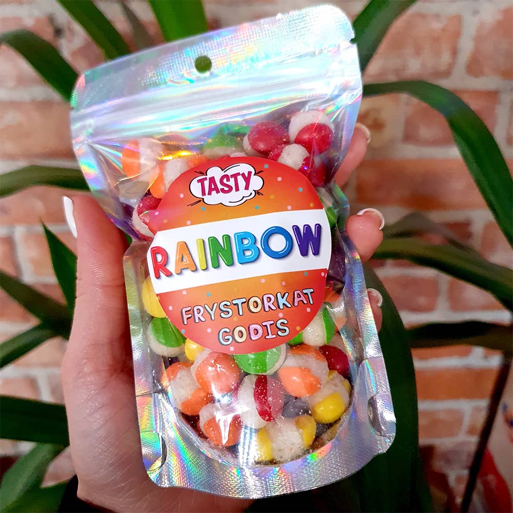 Frystorkat Godis MINI Skittles Rainbow 60g - 2